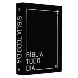Bíblia Todo Dia | NAA | Espaço Para Anotações | Capa Dura Black