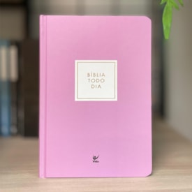 Segunda imagem do produto Bíblia Todo Dia | NAA | Espaço Para Anotações | Capa Dura Rosê