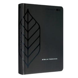 Bíblia Todo Dia Preta | AM |  Letra Grande