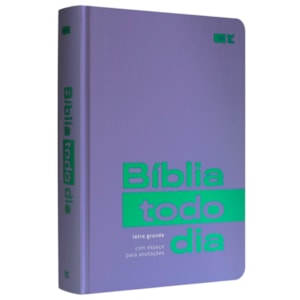 Bíblia Todo Dia Roxa | AM |  Letra Grande
