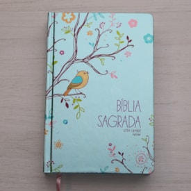 Bíblia Um Tempo Especial com Deus | NVI | Letra Grande | Capa Dura Pássaros