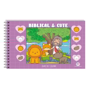 Biblical and Cute | Livro Para Colorir | Violeta