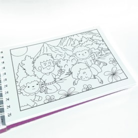 Segunda imagem do produto Biblical and Cute | Livro Para Colorir | Violeta