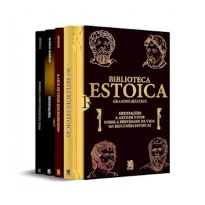 Segunda imagem do produto Biblioteca Estoica | Grandes Mestres | Volume I | Marco Aurélio, Epiteto, Sêneca