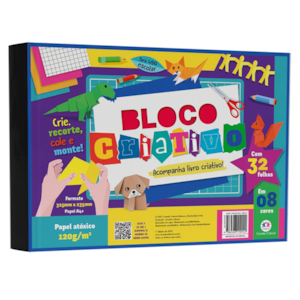 Bloco Criativo | Crie, Recorte, Cole e Monte