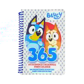 Bluey 365 Atividades e Desenhos para Colorir