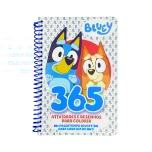 Bluey 365 Atividades e Desenhos para Colorir