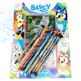 Segunda imagem do produto Bluey | Hora da Alegria | Atividades e Desenhos Para Colorir