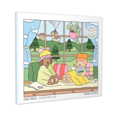 Bobbie Goods | Livro de Colorir | Dias Frios | Capa Dura