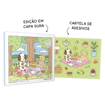 Segunda imagem do produto Bobbie Goods | Livro de Colorir | Dias Quentes | Capa Dura