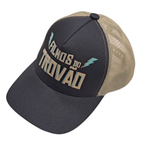 Segunda imagem do produto Boné Filhos do Trovão | Preto e Marfim | Oficial The Chosen