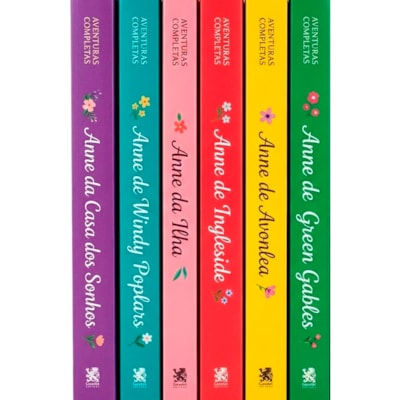 Segunda imagem do produto Box Anne Aventuras Completas | Lucy Maud Montgomery | Edição Luxo