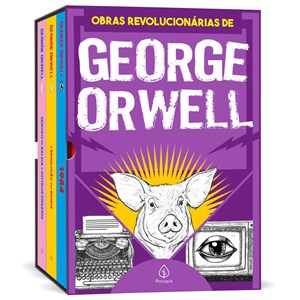 Box As obras revolucionárias de George Orwell | Com 3 livros