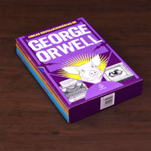 Segunda imagem do produto Box As obras revolucionárias de George Orwell | Com 3 livros