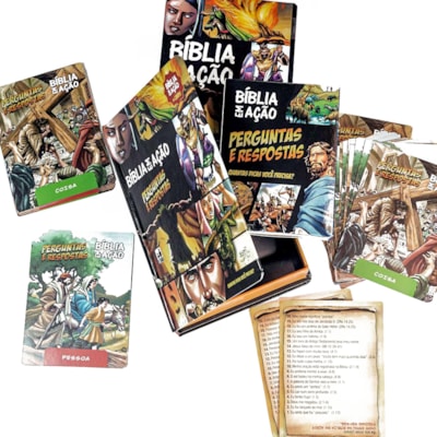 Segunda imagem do produto Box Bíblia em Ação | Perguntas e Respostas