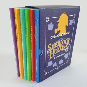 Box com 6 livros | Coleção Especial Sherlock Holmes