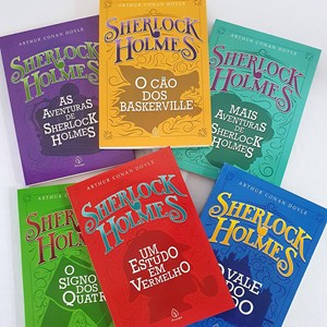 Box com 6 livros | Coleção Especial Sherlock Holmes