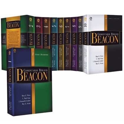 Box Comentário Bíblico Beacon | Antigo e Novo Testamento 10 Volumes (Capa Dura)