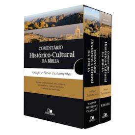 Box Comentário histórico-cultural da Bíblia (AT e NT)