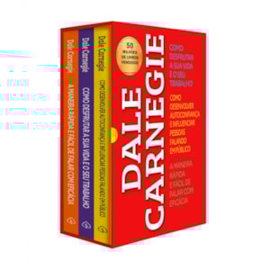 Segunda imagem do produto Box Dale Carnegie | 3 Livros de Desenvolvimento Pessoal | Dale Carnegie