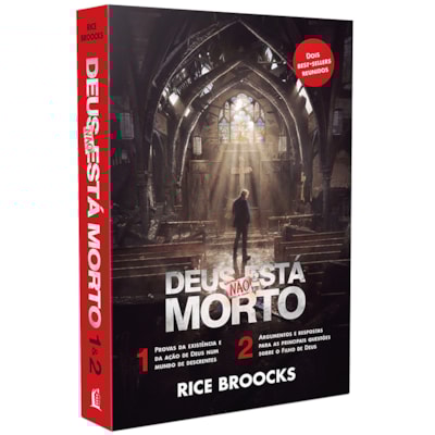Box de Livros Deus Não Está Morto | Rice Broocks