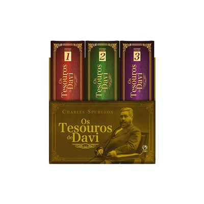 Segunda imagem do produto Box de Livros | Tesouros de Davi | Charles Spurgeon