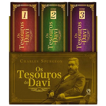 Box de Livros | Tesouros de Davi | Charles Spurgeon