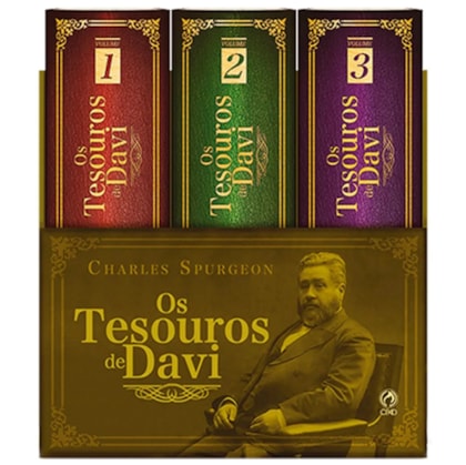 Box de Livros | Tesouros de Davi | Charles Spurgeon