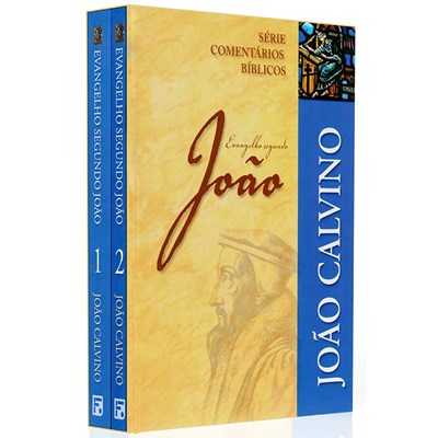 Box Evangelho Segundo João | Série Comentários Bíblicos | João Calvino