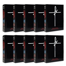 Box Evangelismo 10 Bíblias Sagrada Média Fé | Letra Normal A