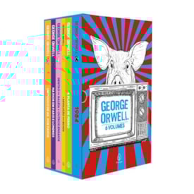 Box George Orwell - 6 Livros | Com pôster e marcador de páginas
