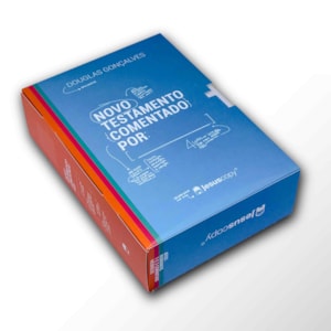 Segunda imagem do produto Box Novo Testamento Comentado Por______ | Parte 1 | JesusCopy (Livro)