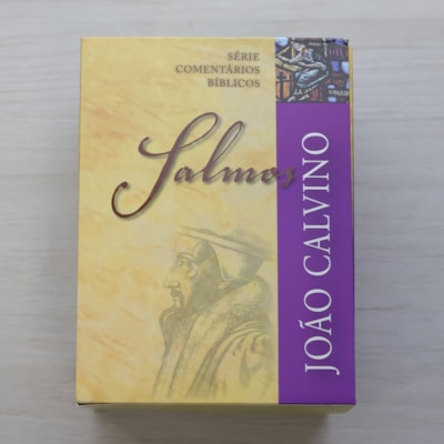 Segunda imagem do produto Box Salmos 1 a 4 | Série Comentários Bíblicos | João Calvino