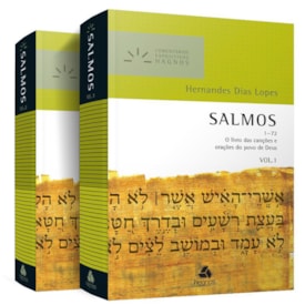 Segunda imagem do produto Box Salmos Vol. 1 e 2 | Comentários Expositivo | Hernandes Dias Lopes