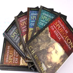 Segunda imagem do produto Box Sermões de Spurgeon | 6 Livros Capa Dura