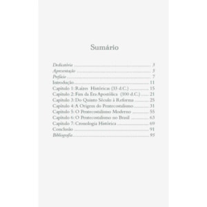 Segunda imagem do produto Breve História do Movimento Pentecostal | José de Oliveira