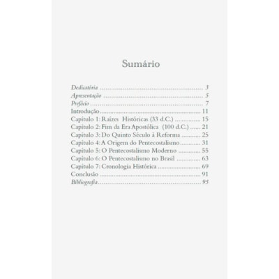 Segunda imagem do produto Breve História do Movimento Pentecostal | José de Oliveira