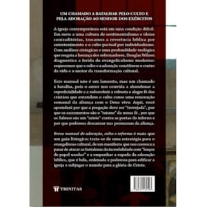 Segunda imagem do produto Breve Manual de Adoração, Culto e Reforma | Douglas Wilson