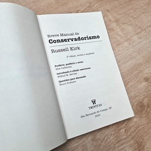 Breve Manual de Conservadorismo | Russell Kirk