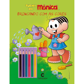 Brincando com as Cores Mônica Natureza