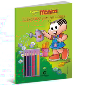 Segunda imagem do produto Brincando com as Cores Mônica Natureza