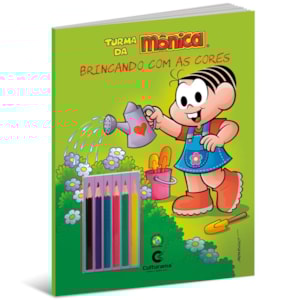 Segunda imagem do produto Brincando com as Cores Mônica Natureza