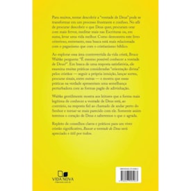 Segunda imagem do produto Buscar a Vontade de Deus |  Bruce K. Waltke