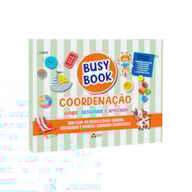 Busy Book Coordenação | Grude Desgrude e Aprenda