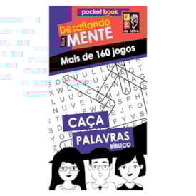  Caça Palavras Bíblico | Desafiando Sua Mente | Pocket Book