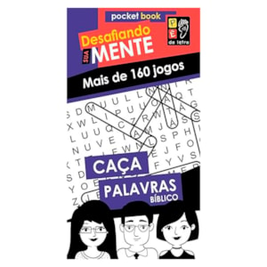  Caça Palavras Bíblico | Desafiando Sua Mente | Pocket Book