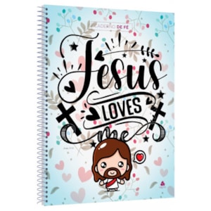 Caderno de Fé | João 3:16 | Capa Dura Espiral