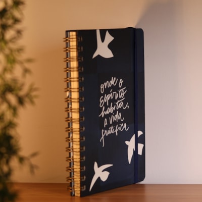 Segunda imagem do produto Caderno Espírito | Pássaros | Azul