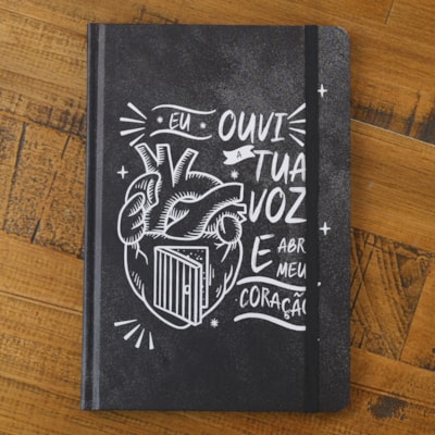 Segunda imagem do produto Caderno Moleskine | Com Pauta | Capa Abri Meu Coração