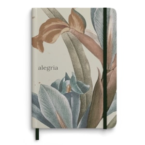 Caderno Moleskine | Com Pauta | Capa Alegria